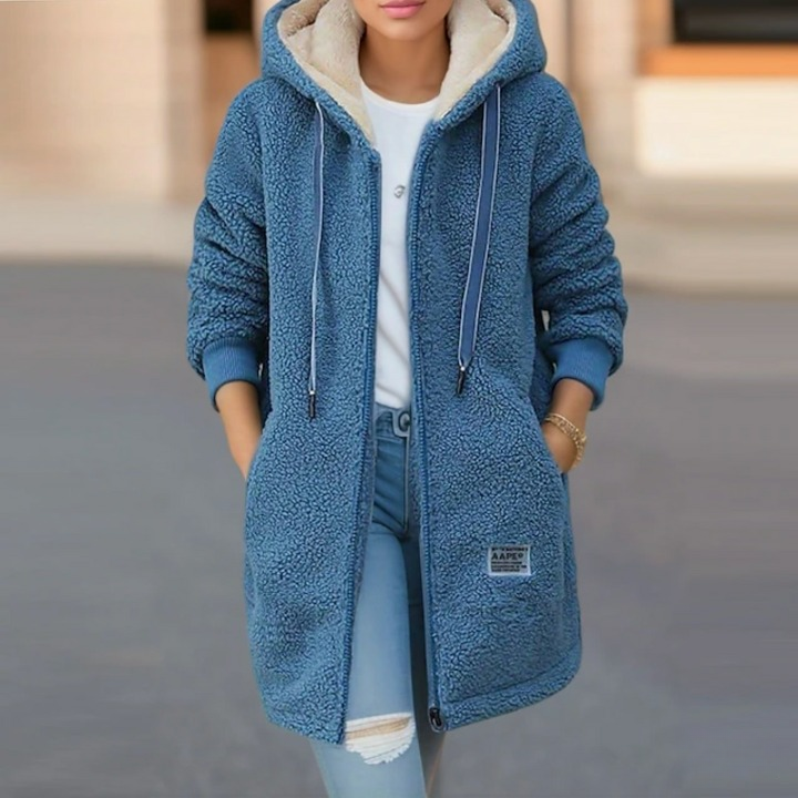 Valenzora - Stylish, warm fleece jacket for winter
