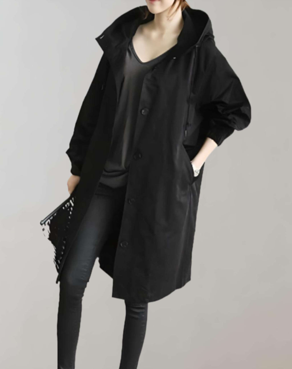 Valenzora | Stylish Waterproof Trench Coat for Women