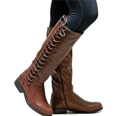 Valenzora - Elegant lace-up boots