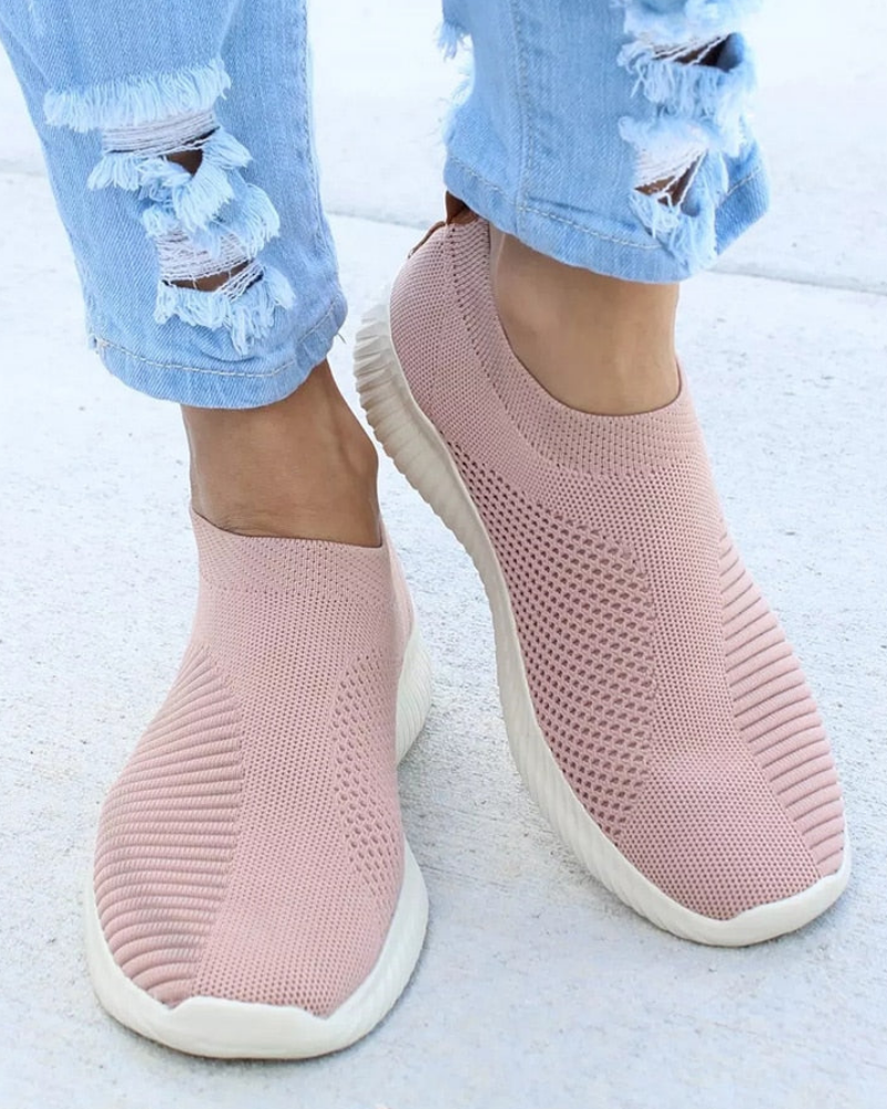 Valenzora Casual Sneakers | Women's lightweight slip-on sneakers