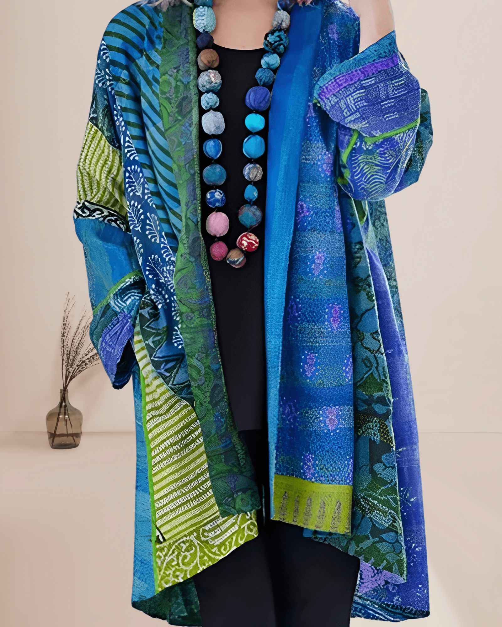 Baumwollstrickjacke