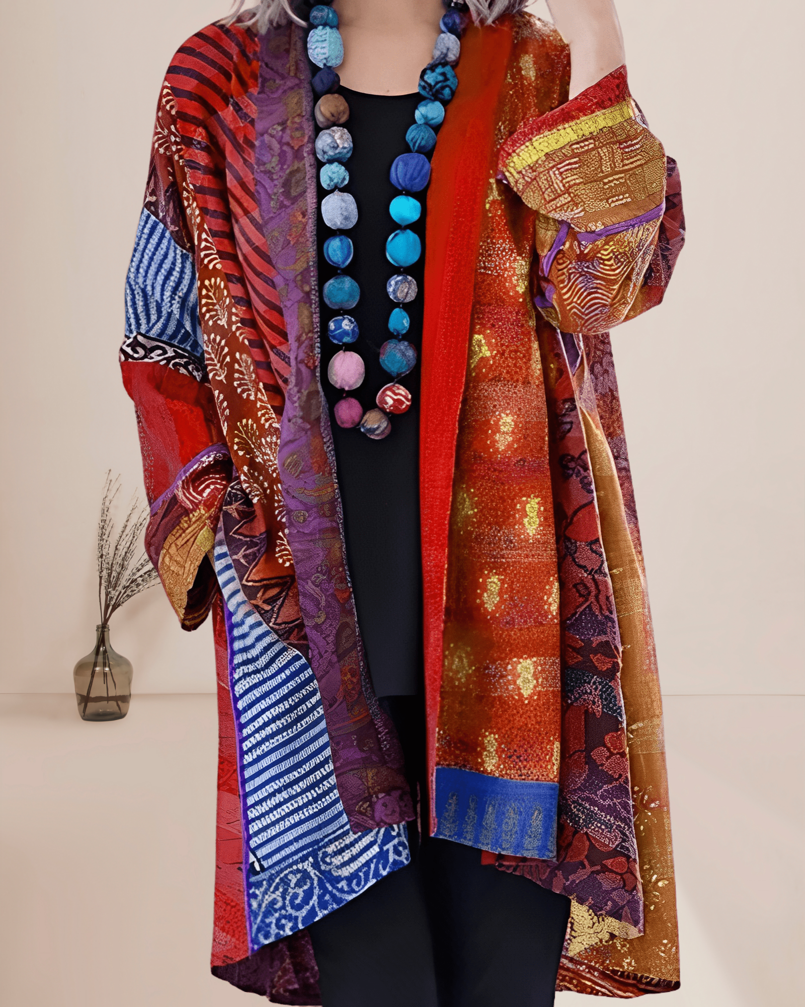 Baumwollstrickjacke