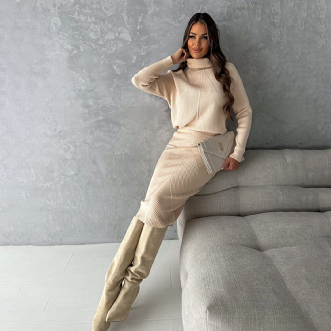 Lilian™ - Elegant set consisting of a sweater and skirt