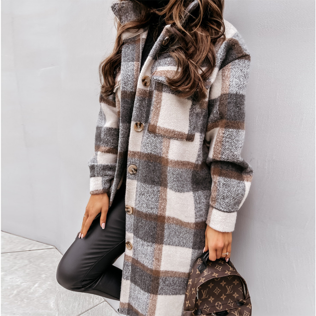 Valenzora | Fleece puffer coat - Warm winter comfort