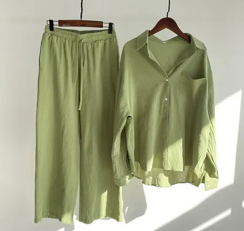 Valenzora | Summer Linen Set