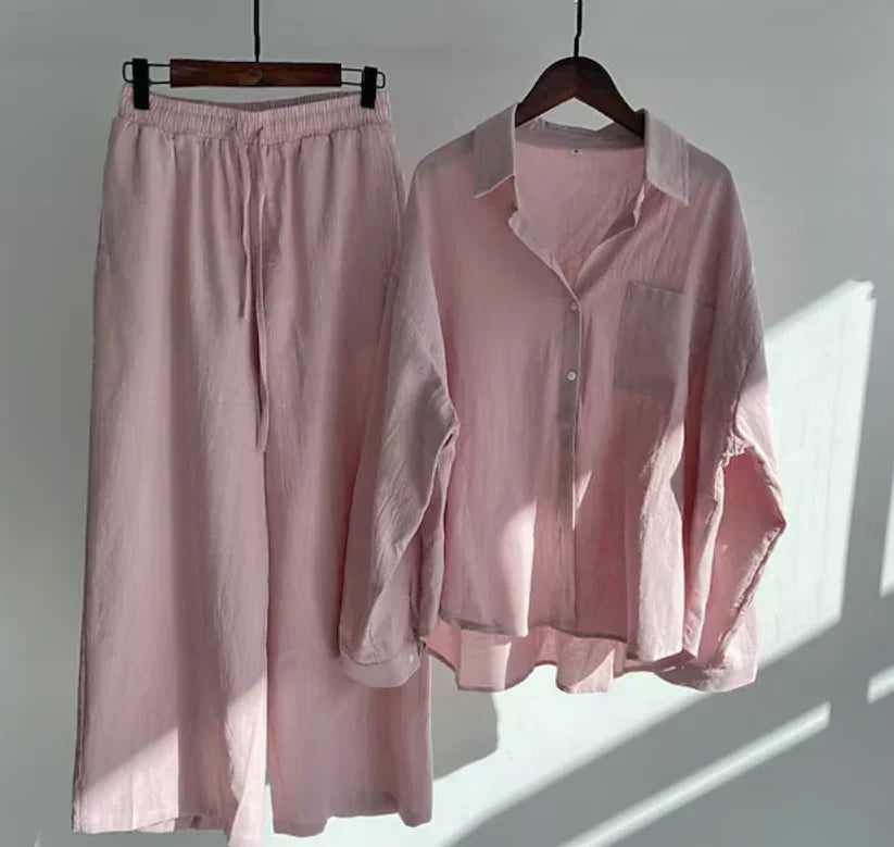 Valenzora | Summer Linen Set