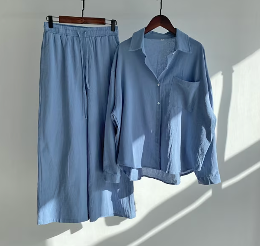 Valenzora | Stylish linen summer set