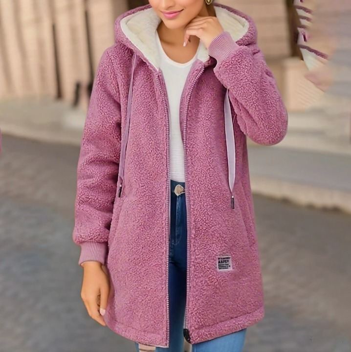 Valenzora - Stylish, warm fleece jacket for winter