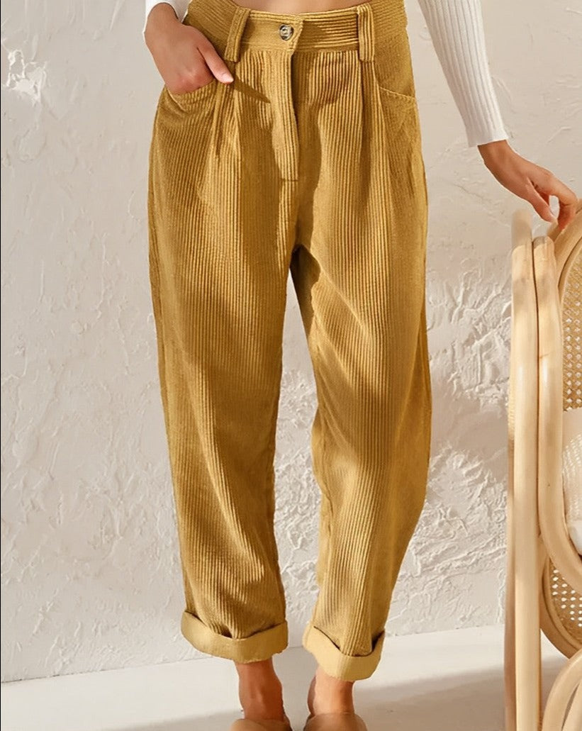 Stylische Cordhose