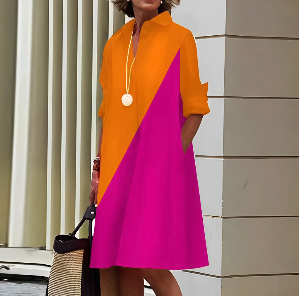Valenzora | Stilvolles Sommer-/Frühlings-Polo-Kleid