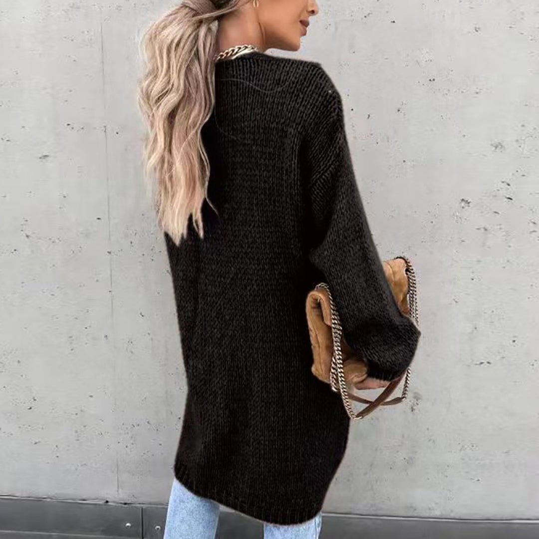 Valenzora | Cardigan - comfortable oversized women's cardigan