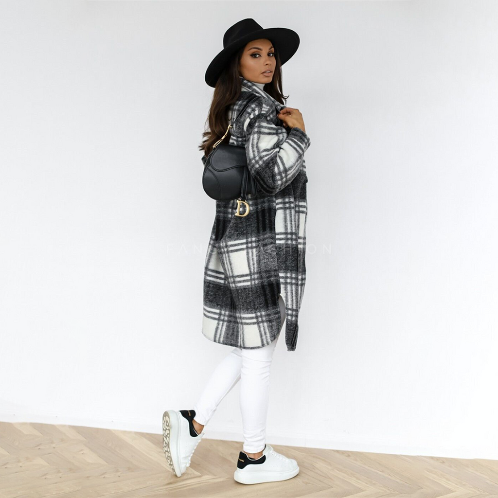 Valenzora | Fleece puffer coat - Warm winter comfort
