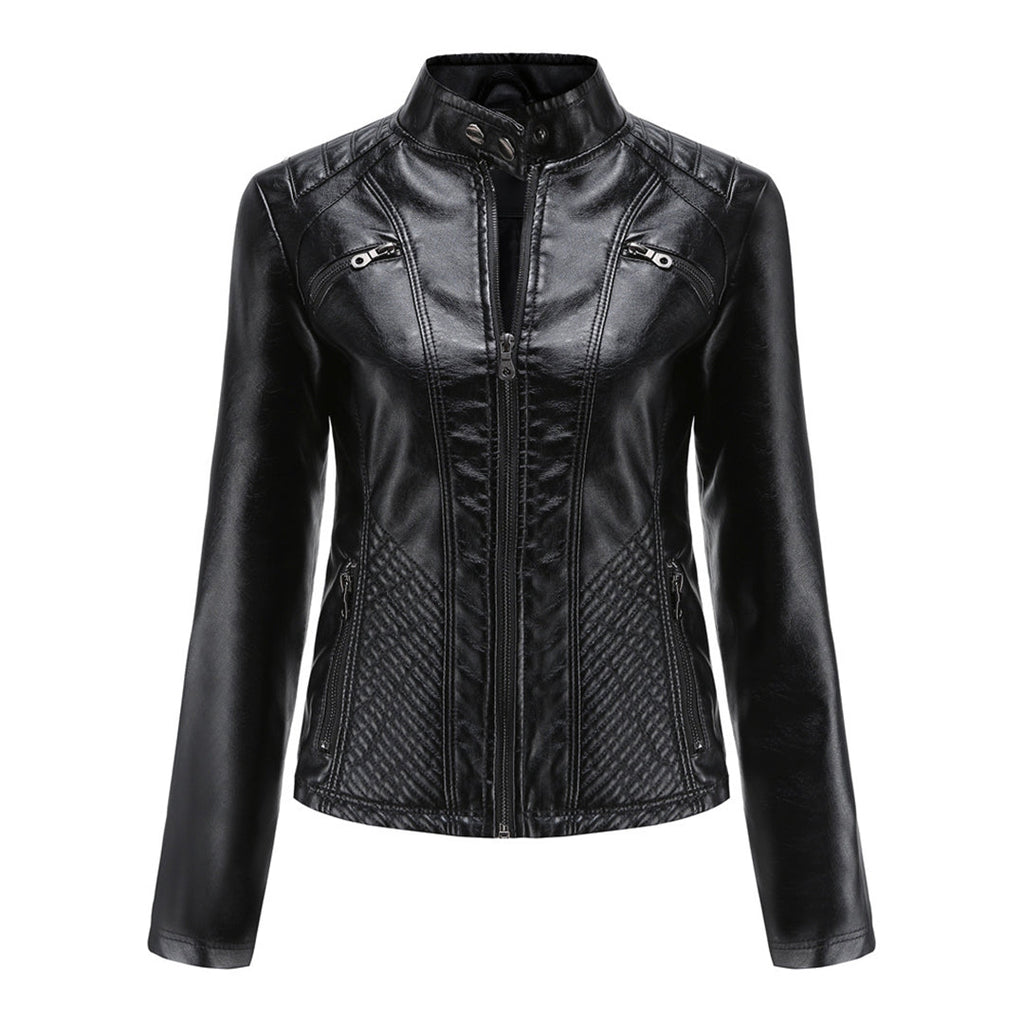 Adriana - Stylish leather jacket
