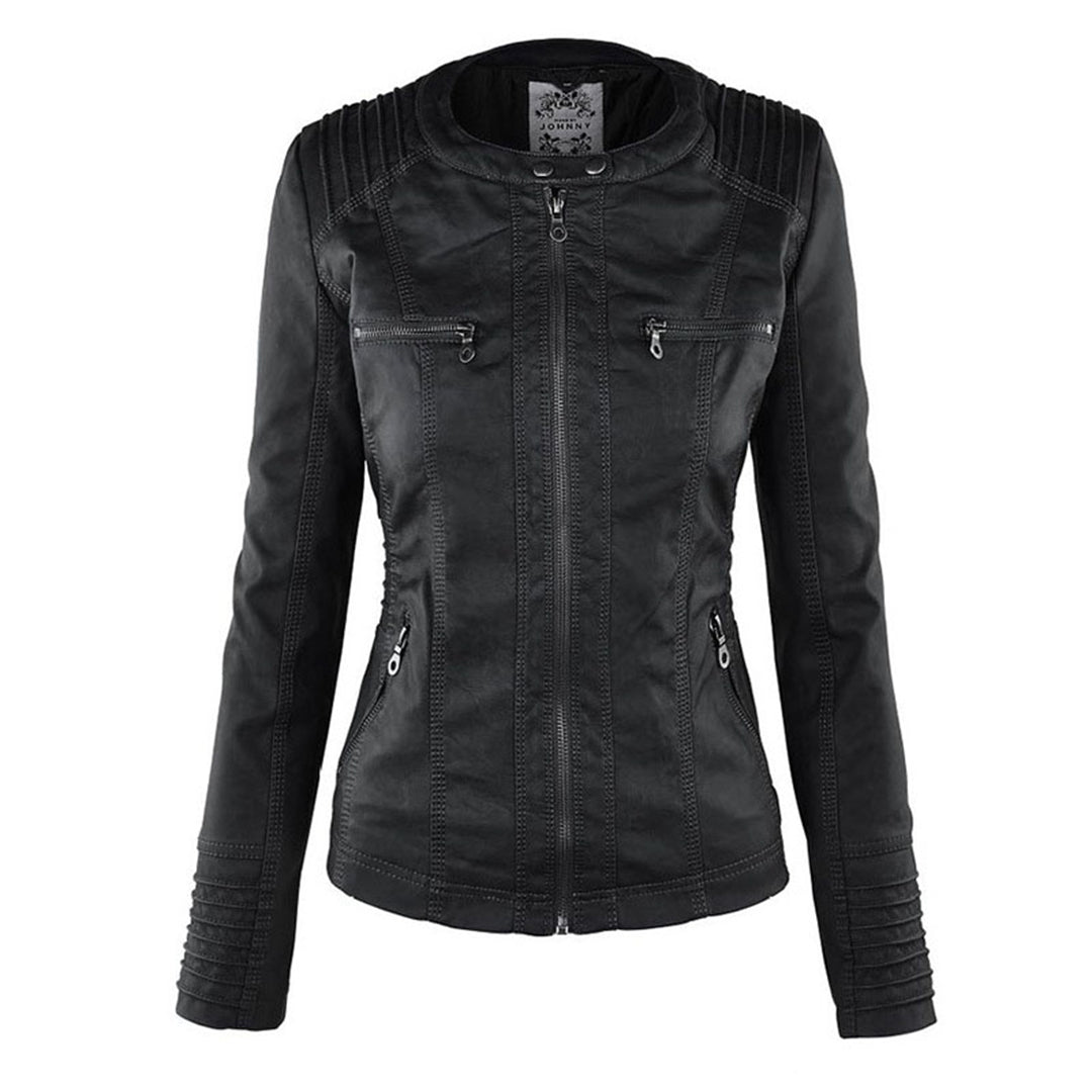Valenzora | Vegan Leather Jacket for Women