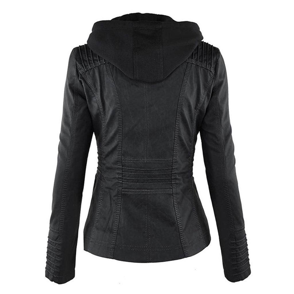 Valenzora | Vegan Leather Jacket for Women