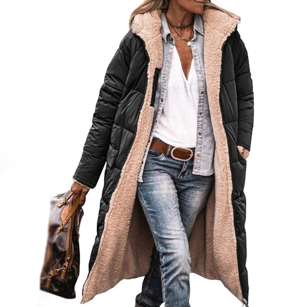 Valenzora | Reversible Women's Puffer Jacket - Stylish and warm winter jacket