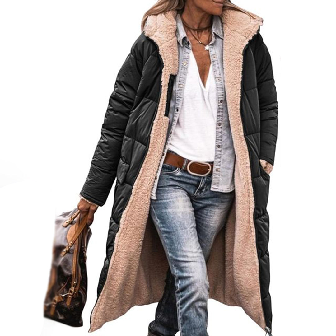 Valenzora | Reversible Women's Puffer Jacket - Stylish and warm winter jacket