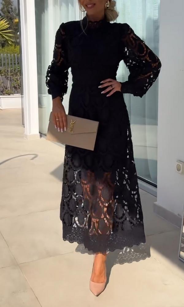 Spitzen-Freizeitkleid
