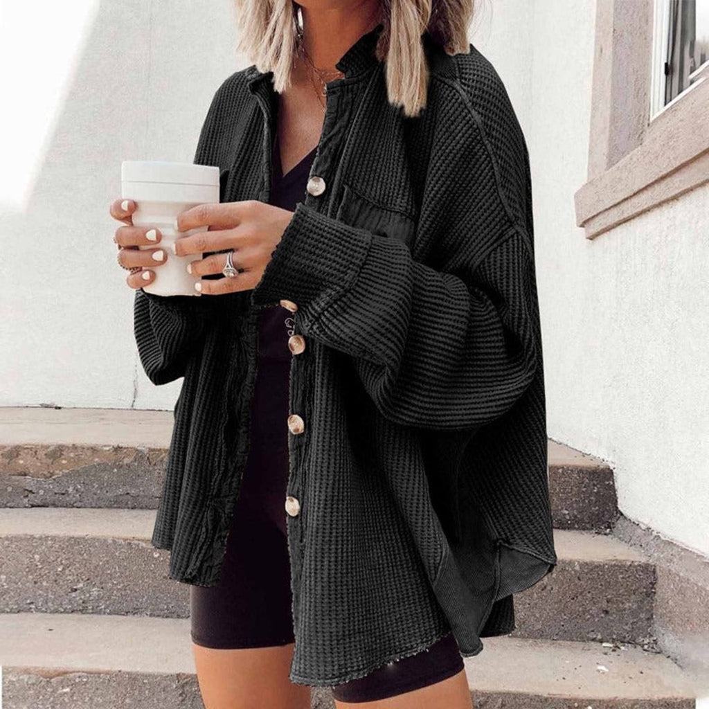 Valenzora Rippenstrick-Cardigan Eleganz
