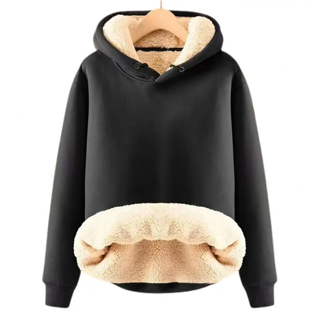 Valenzora | Bequemer warmer Kapuzenpullover für Damen