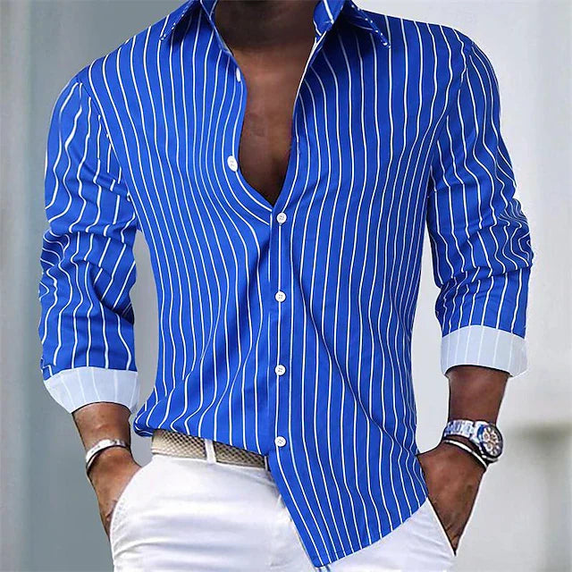 Valenzora | Classic Striped Shirt