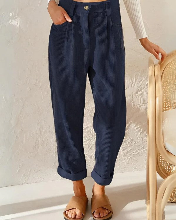 Stylische Cordhose