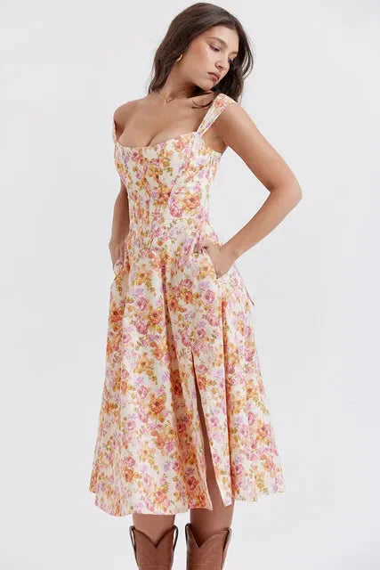 Valenzora | Sleeveless Corset Dress Summer Dress