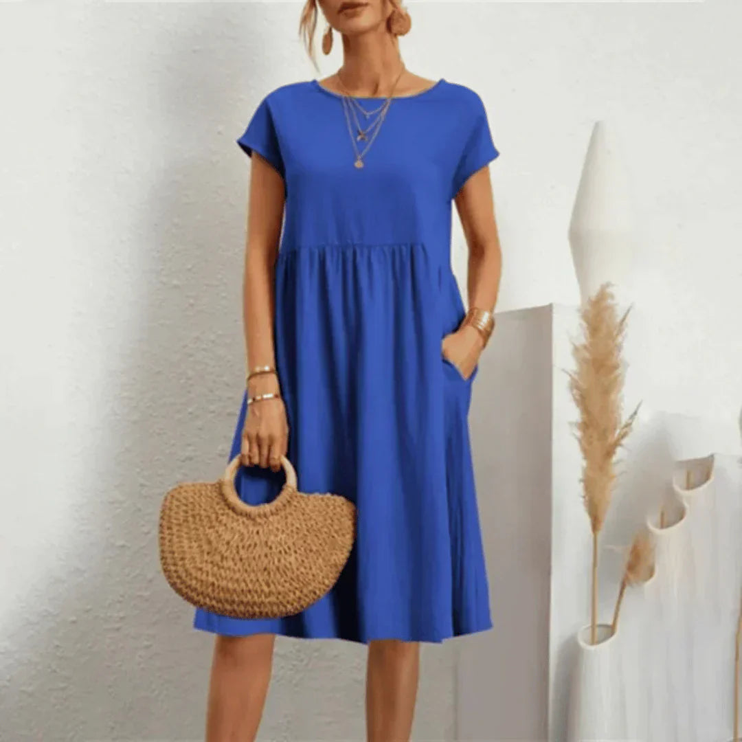 Summer dress made of cotton