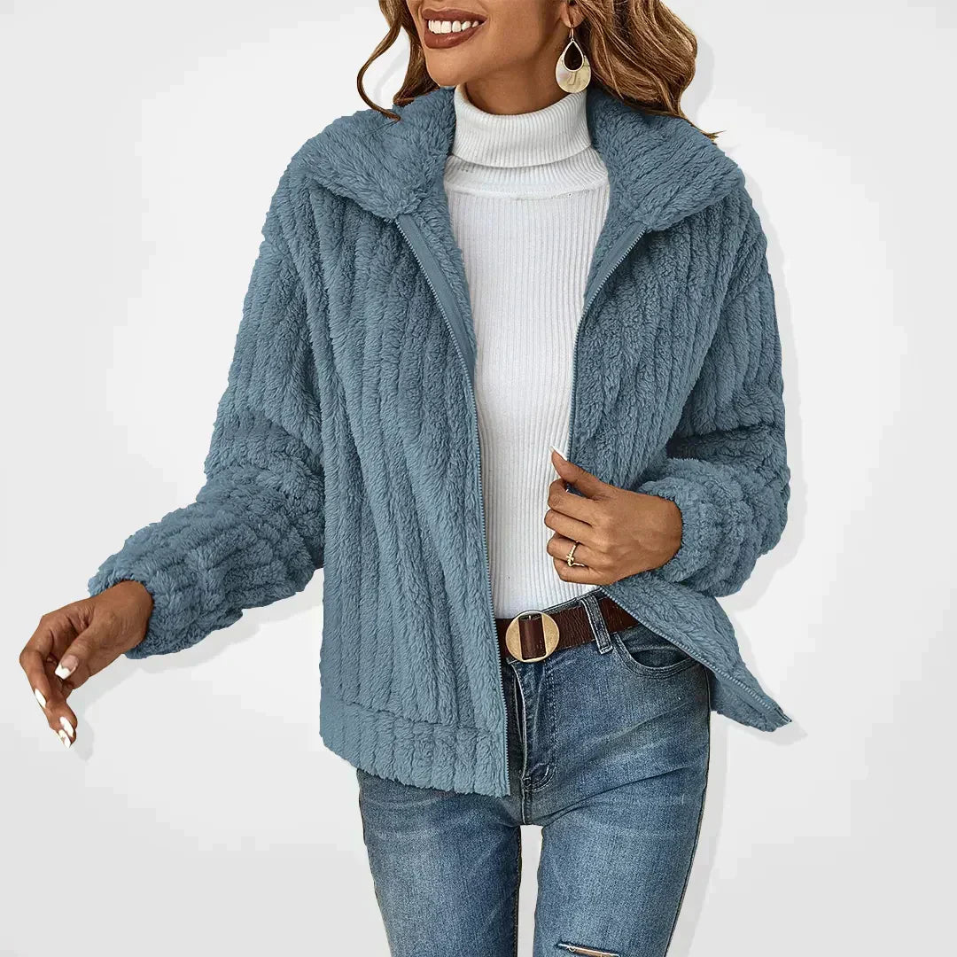 ~ Casual plush cardigan
