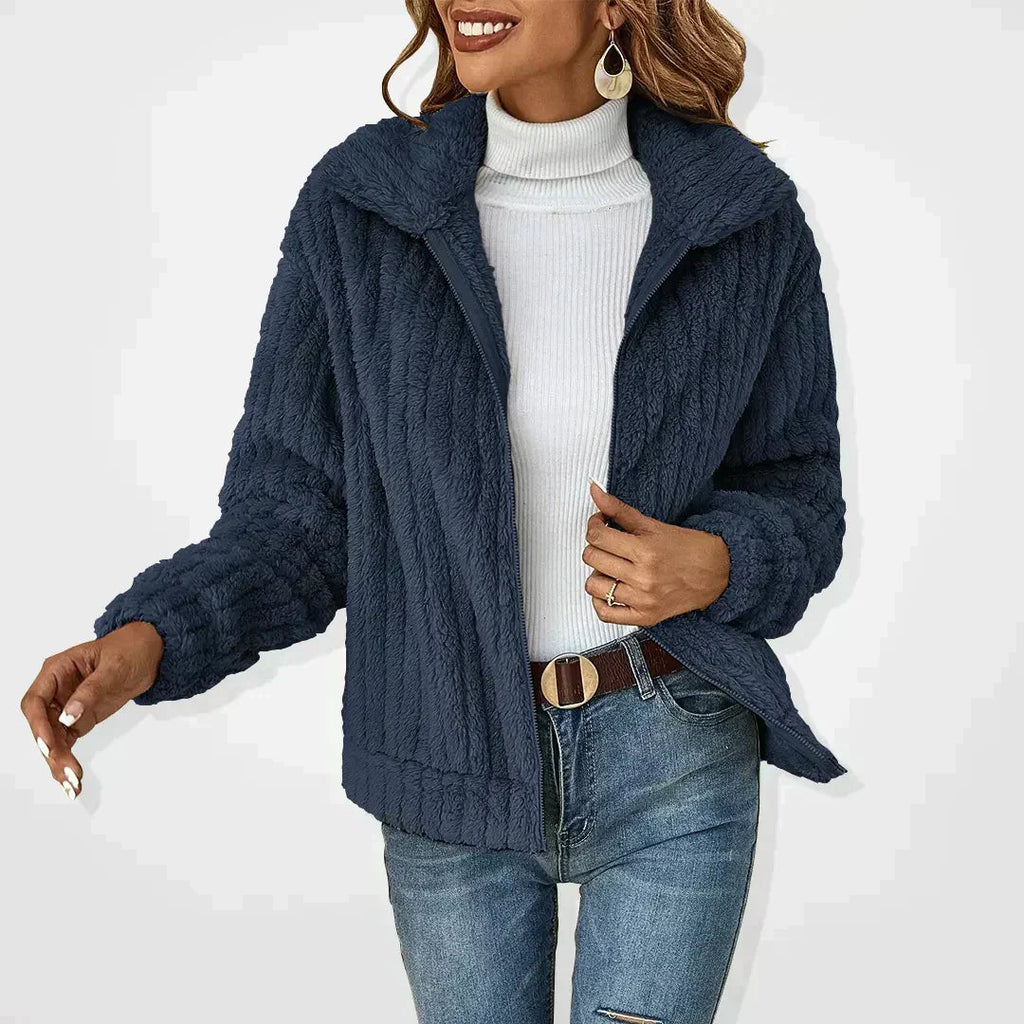 ~ Casual plush cardigan