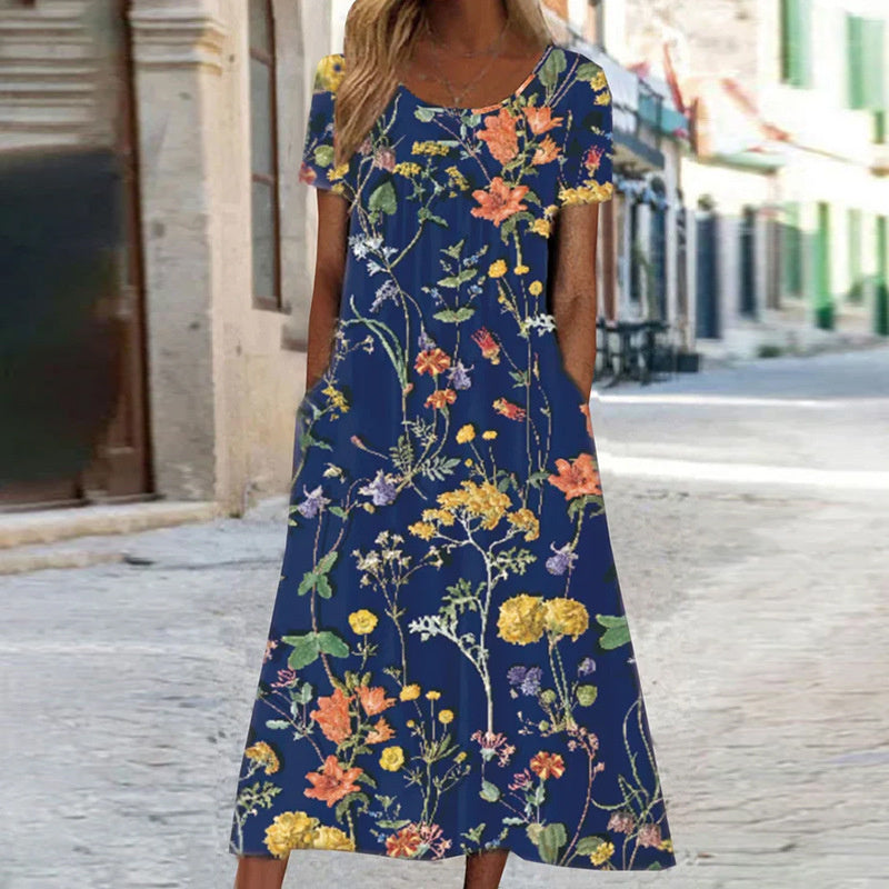 Valenzora | Boho Floral Dress For Women