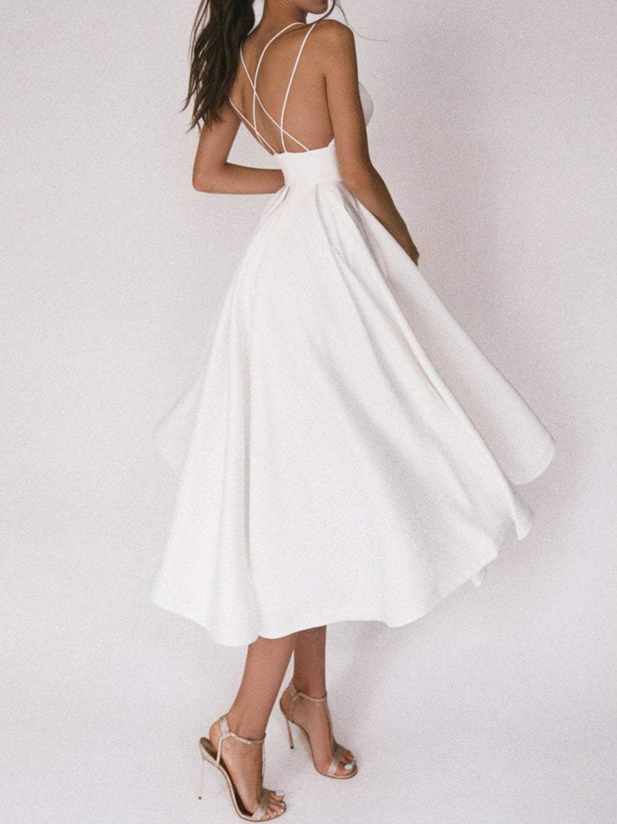 Valenzora | Kleid - Stilvolles Kleid mit V-Ausschnitt für einen Boho-Look