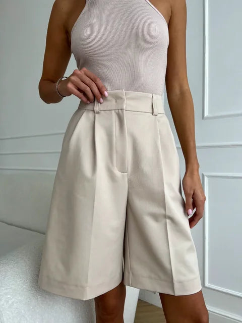 Valenzora | High-waisted summer shorts for women