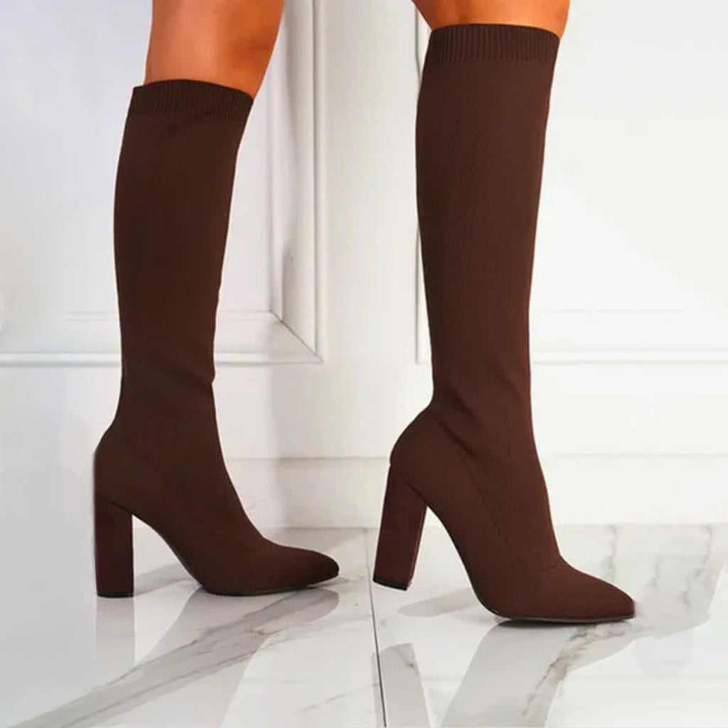 Valenzora - Knee-length sock boots