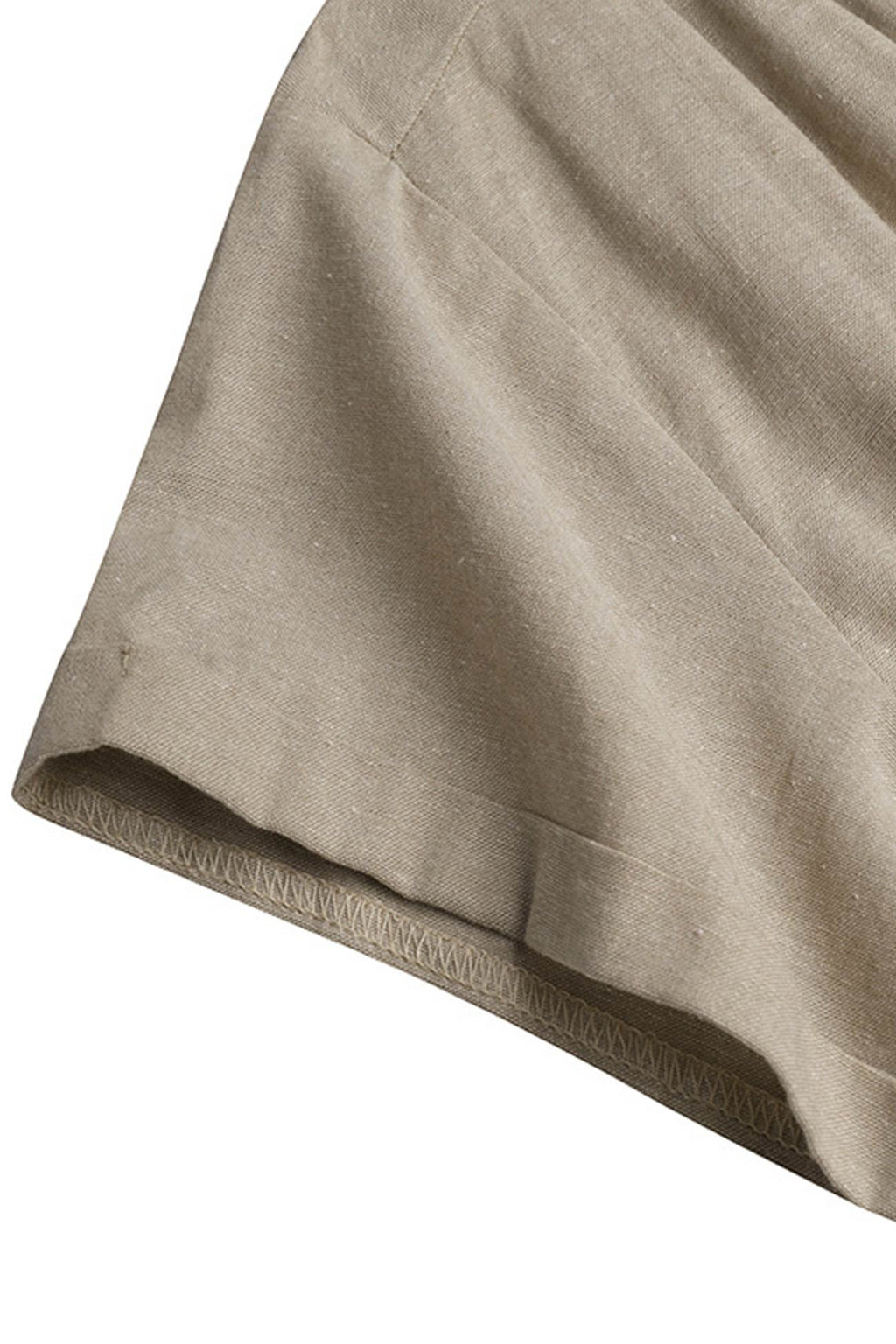 Valenzora | Button closure cotton-linen beach dress