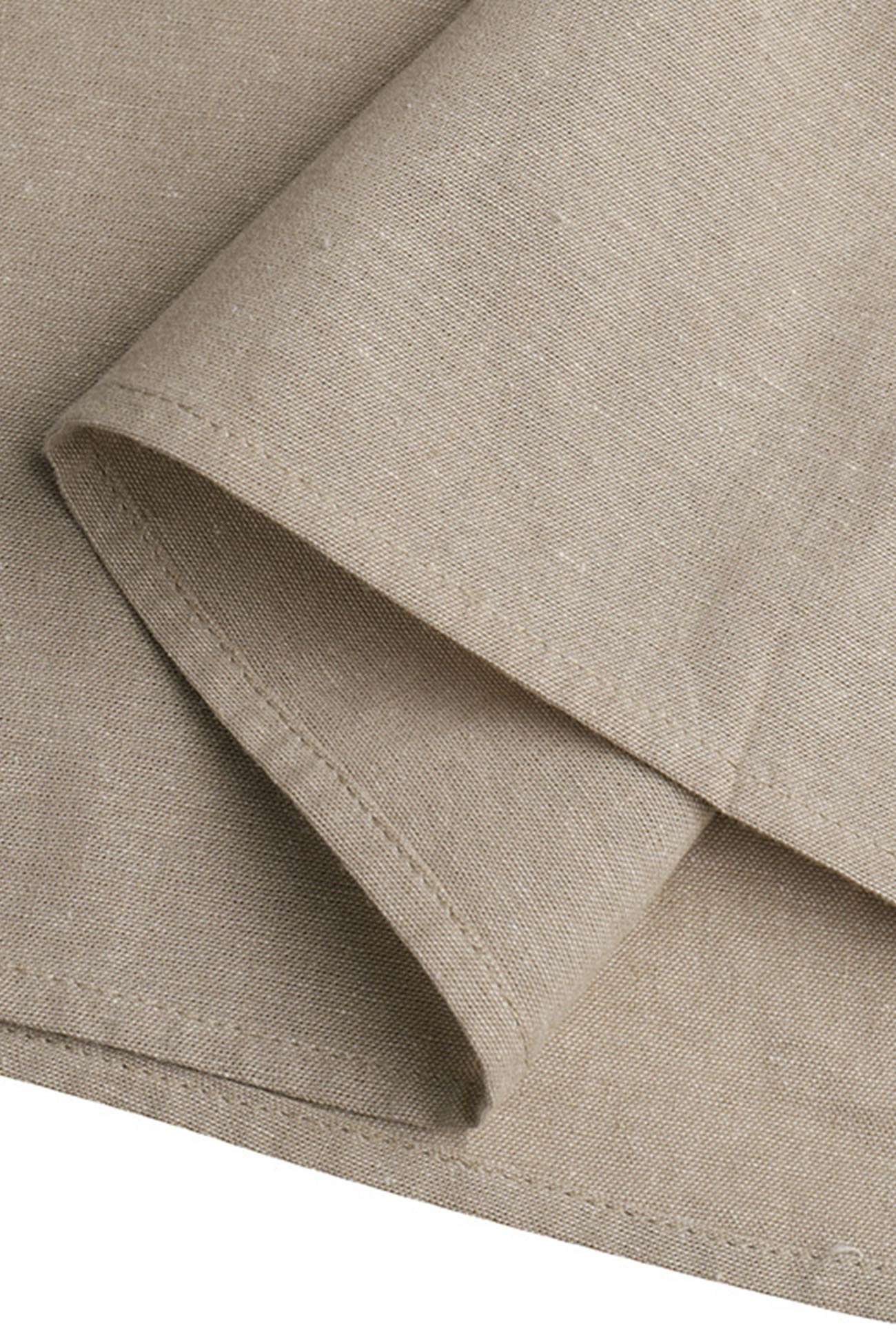 Valenzora | Button closure cotton-linen beach dress
