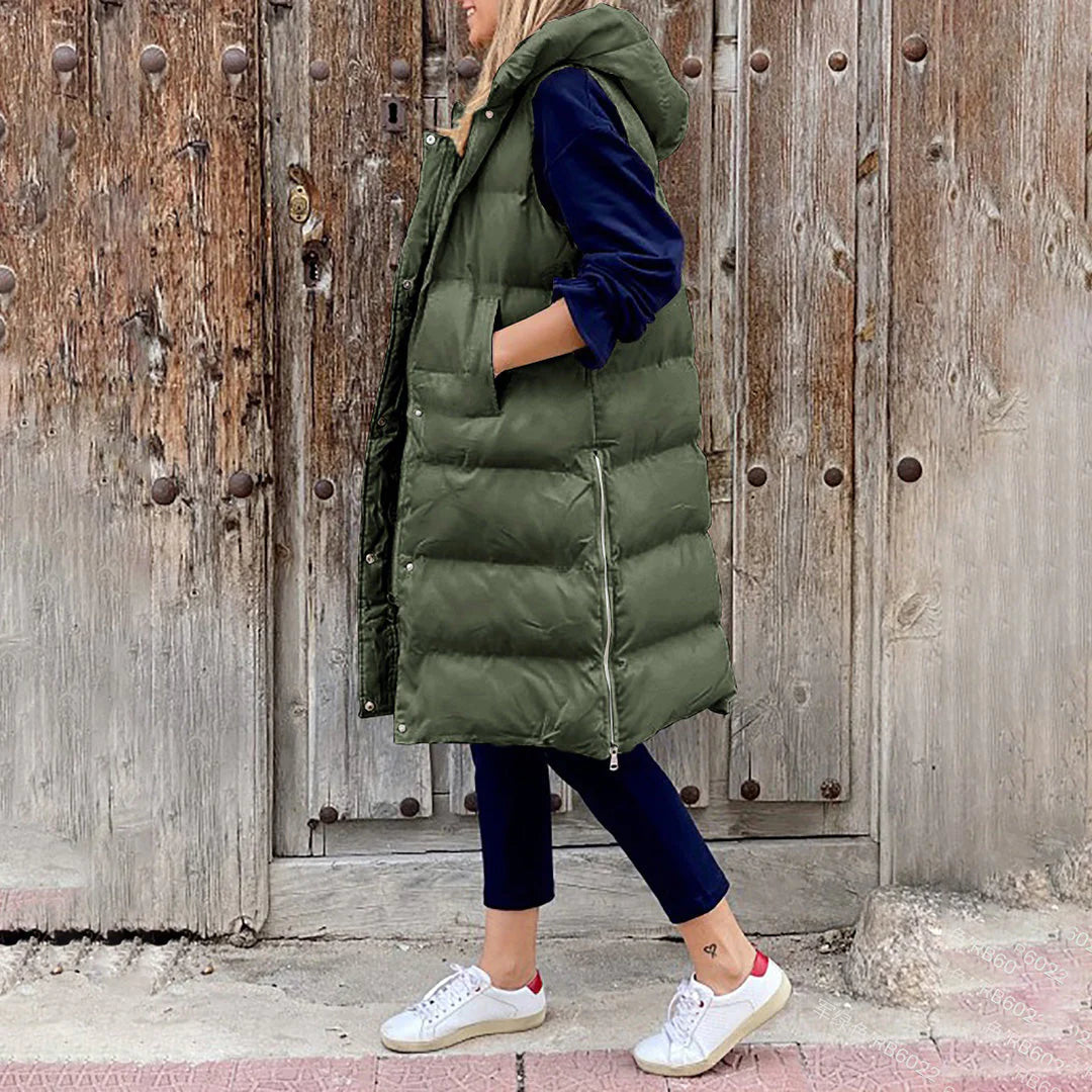 Valenzora | Sleeveless Warm Jacket