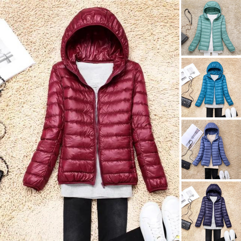 The new ultralight, packable down coats with hood