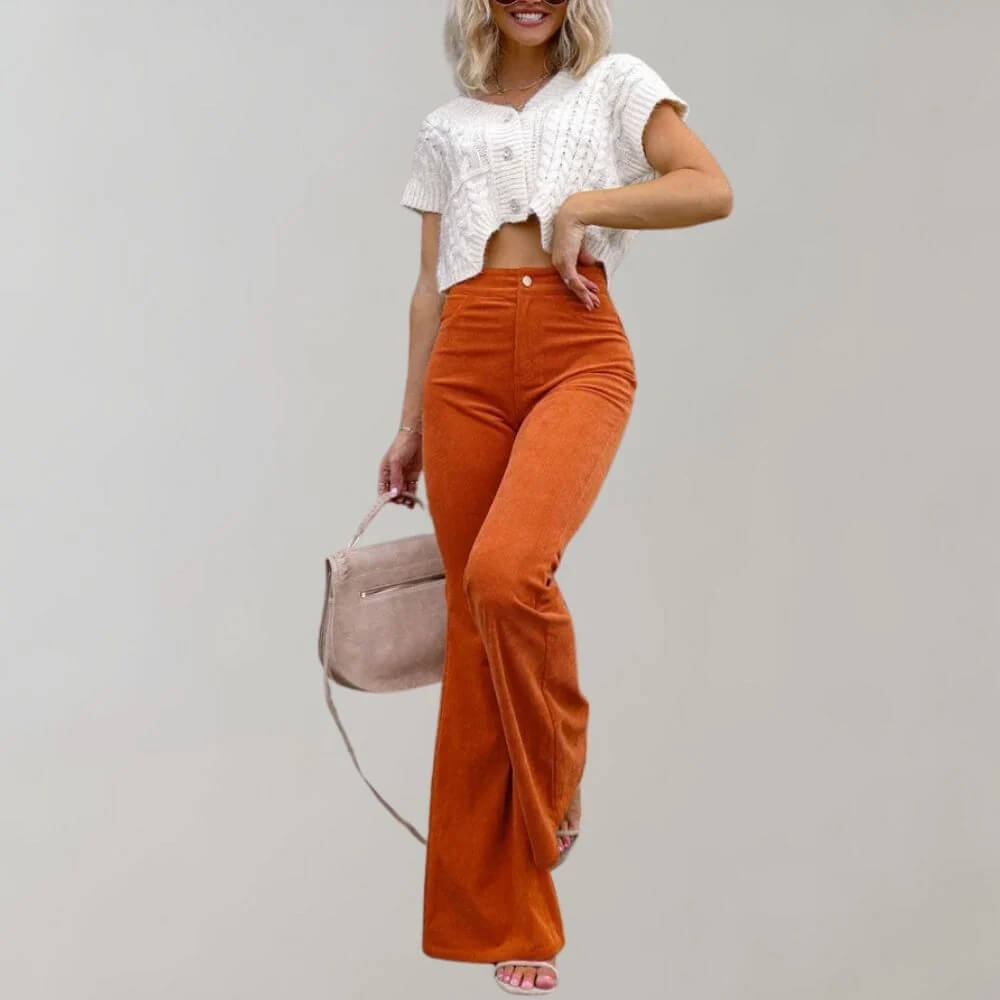 Valenzora | High-waisted corduroy for women