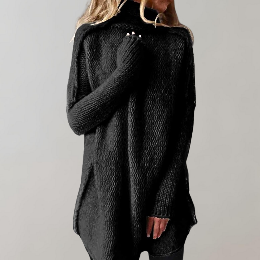 Valenzora | Kuscheliger Winter-Rollkragenpullover für Damen