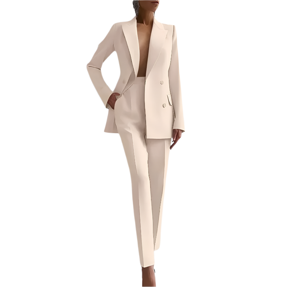 Valenzora | Elegant double-breasted suit for women