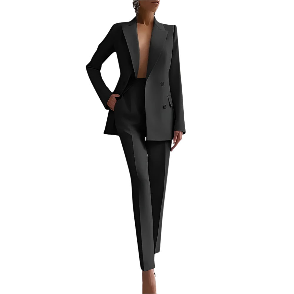 Valenzora | Elegant double-breasted suit for women