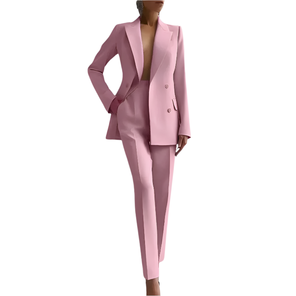 Valenzora | Elegant double-breasted suit for women