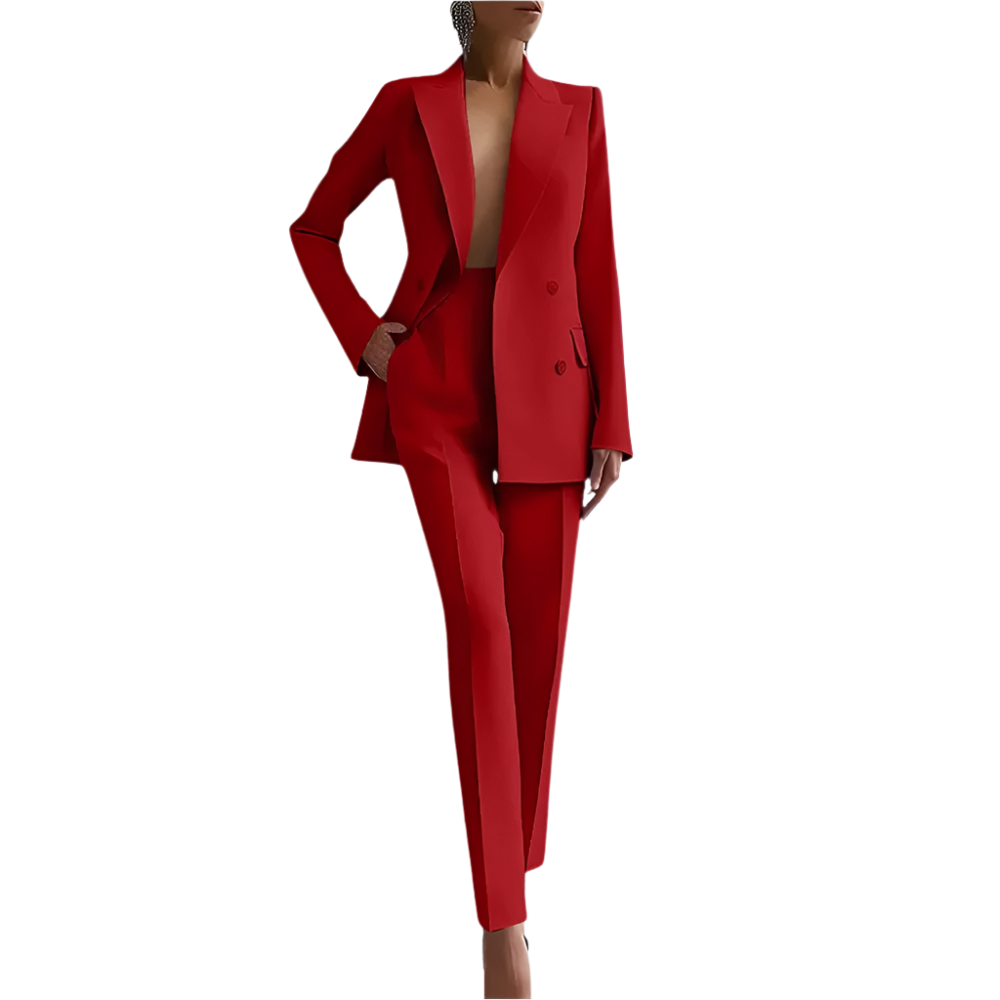 Valenzora | Elegant double-breasted suit for women