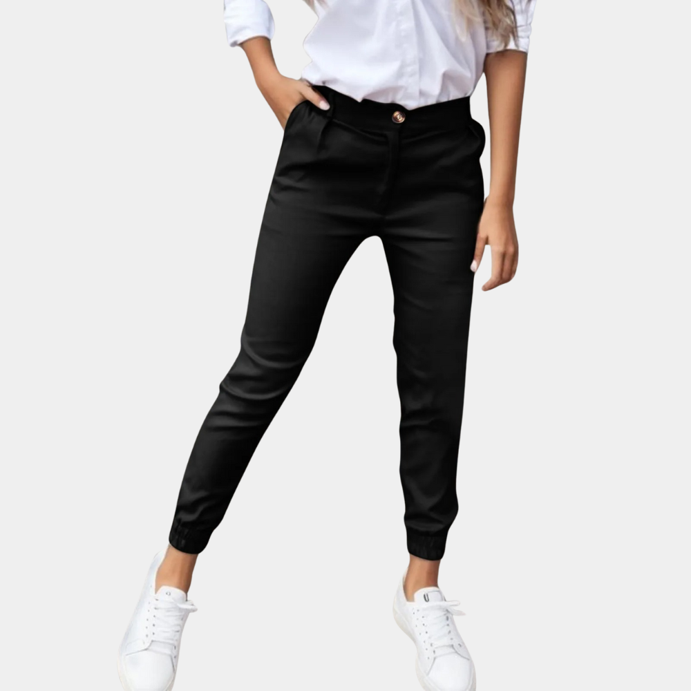 Valenzora | Stylish women's trousers with narrow ankles