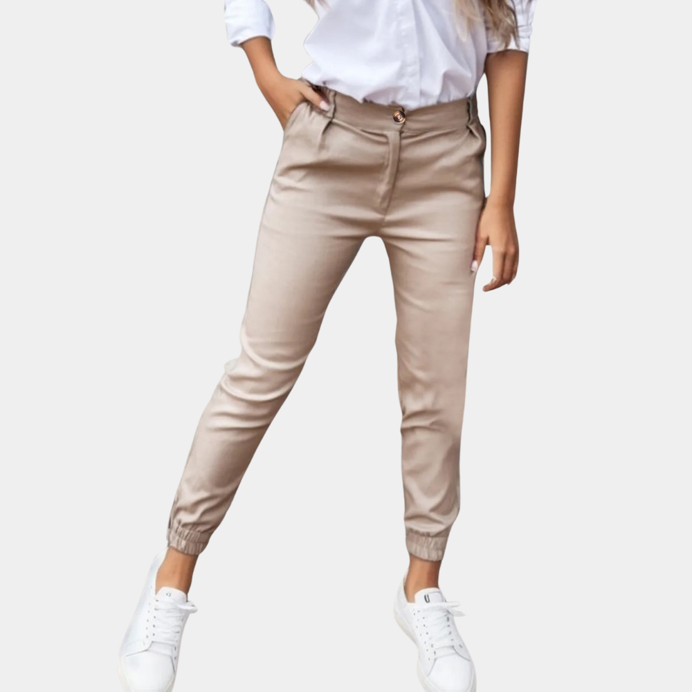 Valenzora | Stylish women's trousers with narrow ankles