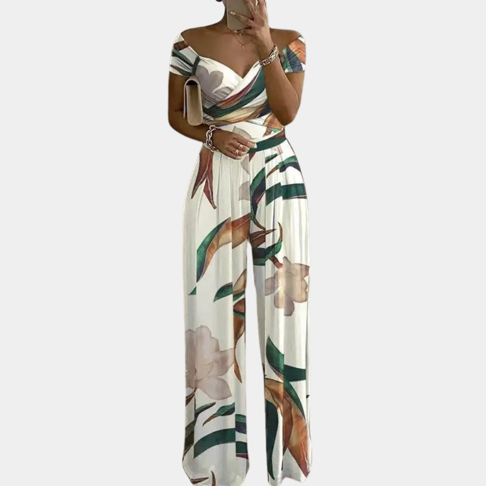 Valenzora | Stylish Off-Shoulder Jumpsuit for Women