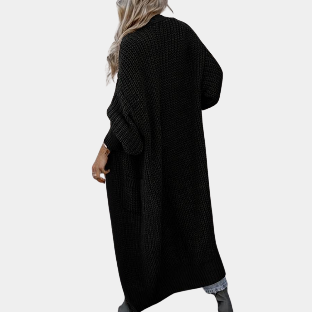 Valenzora | Comfortable Long Knitted Women's Jacket