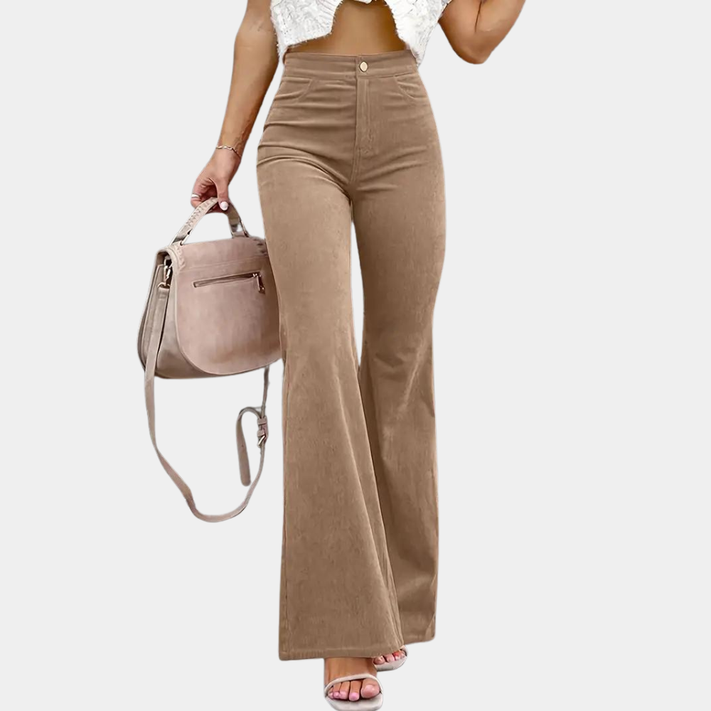 Valenzora | Elegant, flared women's trousers