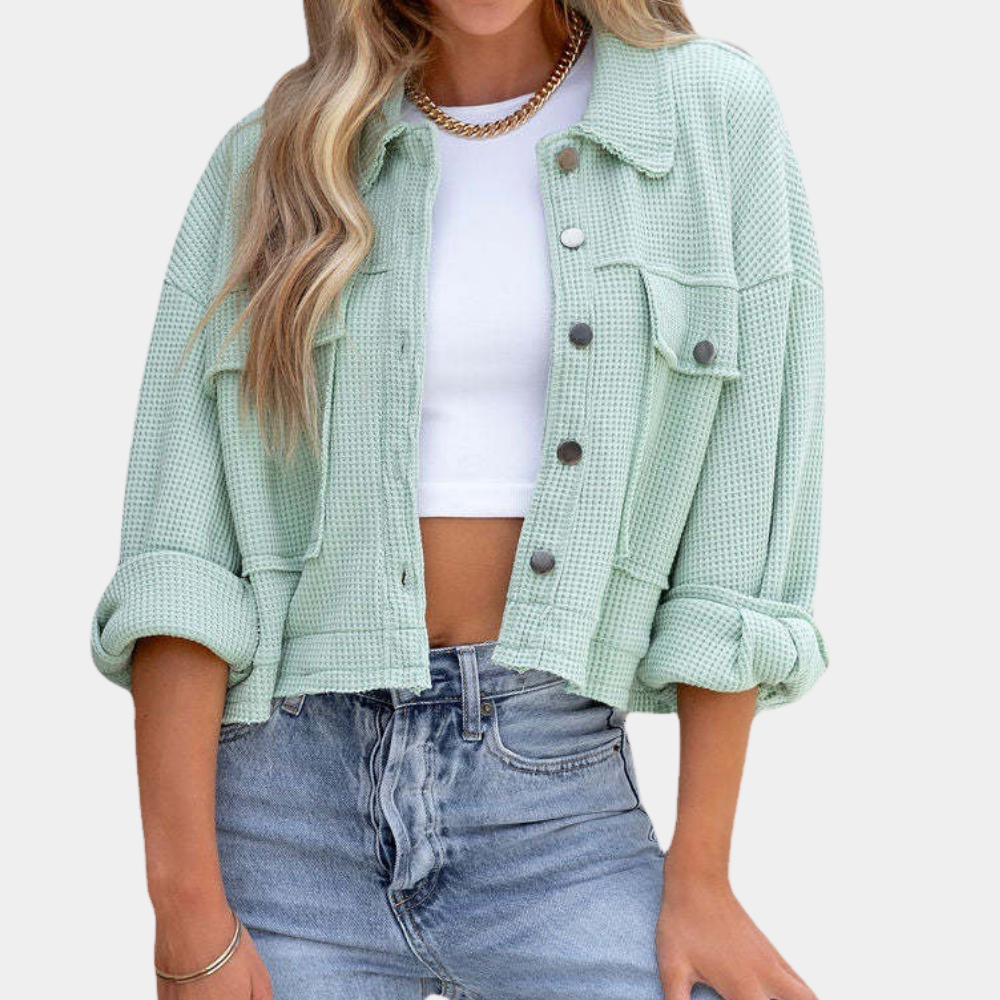 Valenzora | Trendy summer jacket with pockets